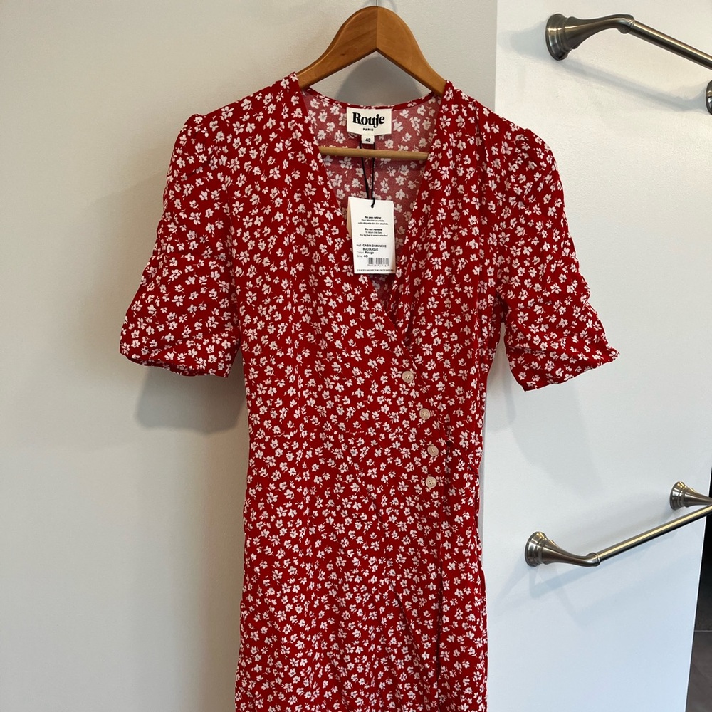 Rouje Gabin Wrap Dress Size 40